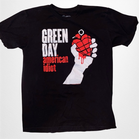 Bravado Other - Black Green Day American Idiot Graphic T-Shirt